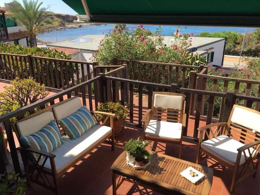 Terrazza Vista Mare 3 Camere 2 Bagni Alghero Esterno foto
